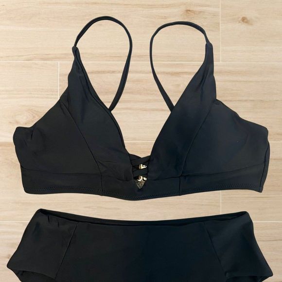 Bikini High Waisted Black - Picture 4 of 11